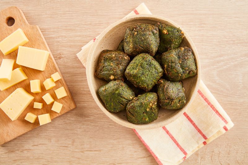 Bites de Espinaca y Queso