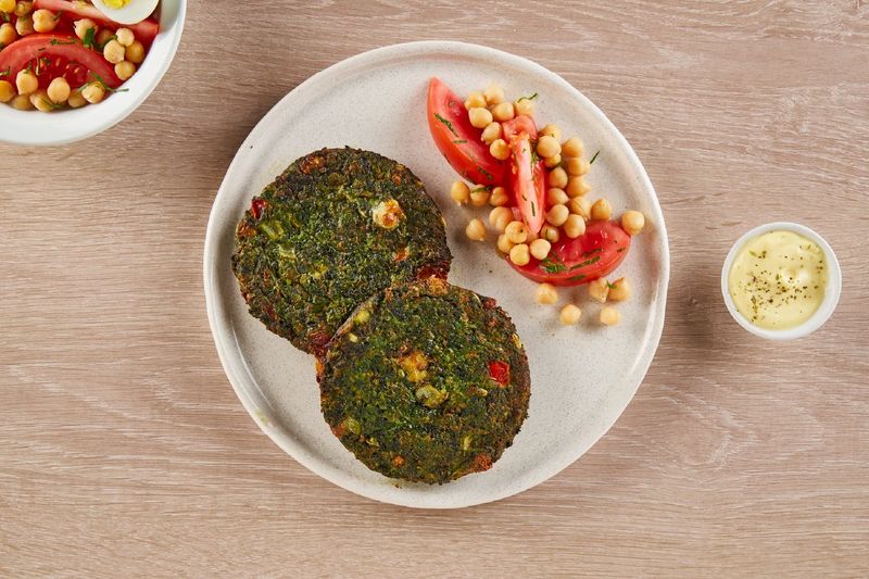 Hamburguesa de Espinaca
