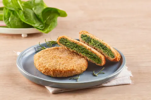 Milanesas de Espinaca con Avena