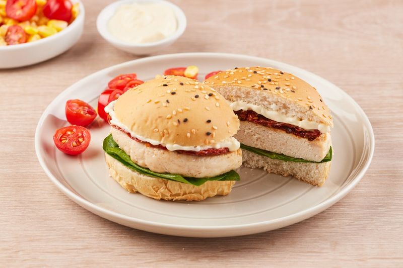 Hamburguesas de Pechuga de Pollo