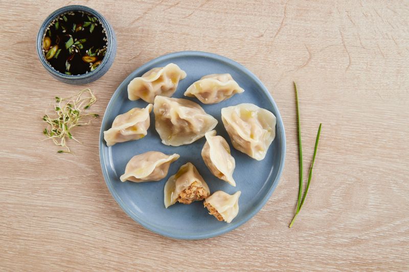 Dumpling de Cerdo y Repollo