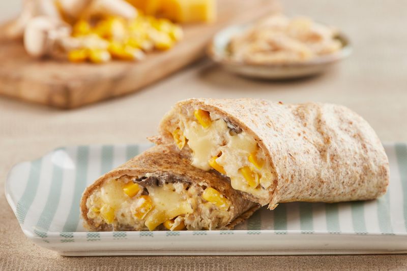Wrap de Pollo con Vegetales