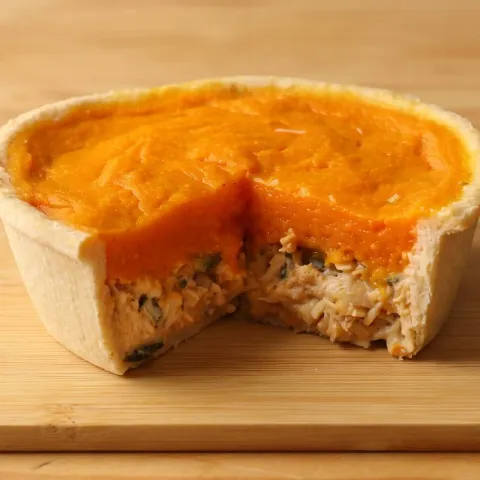 Pastel de Pollo y Calabaza x2