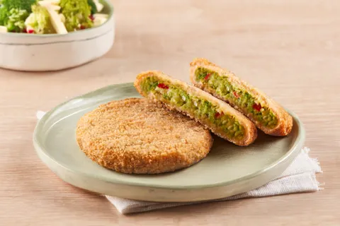 Milanesas de Brócoli con Avena