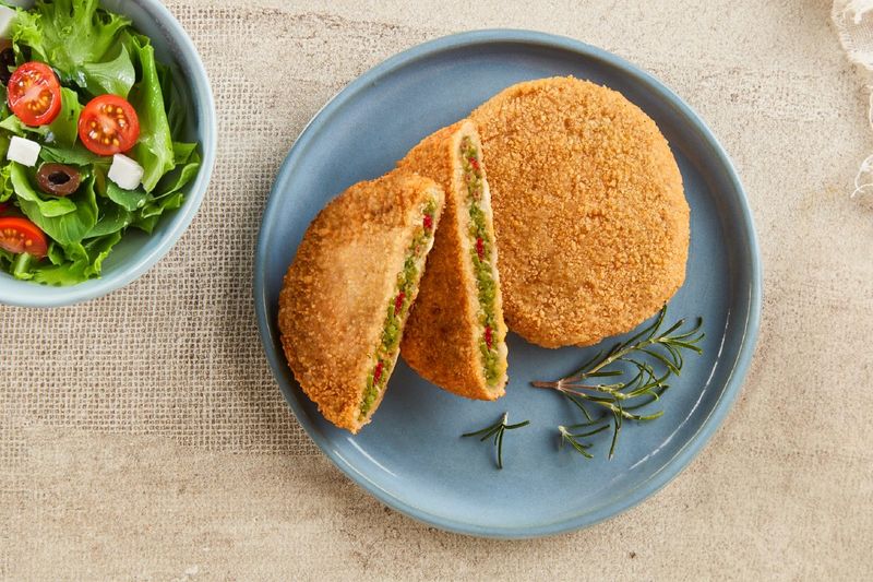 Milanesas de Brócoli con Avena