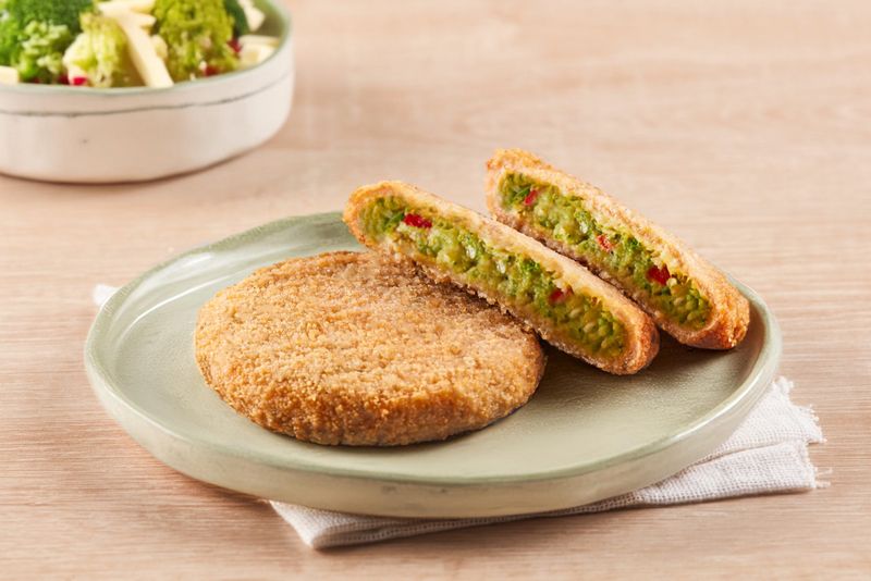 Milanesas de Brócoli con Avena