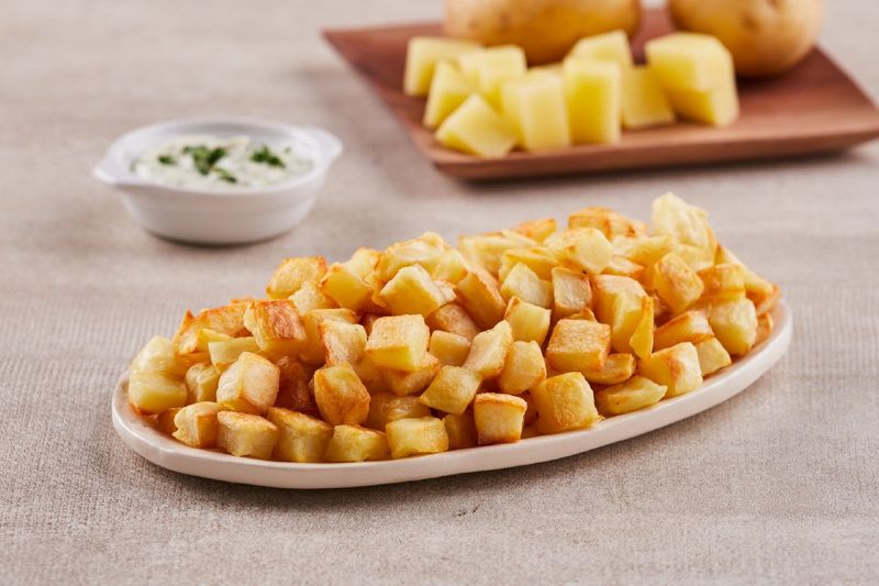 Papas en Cubitos